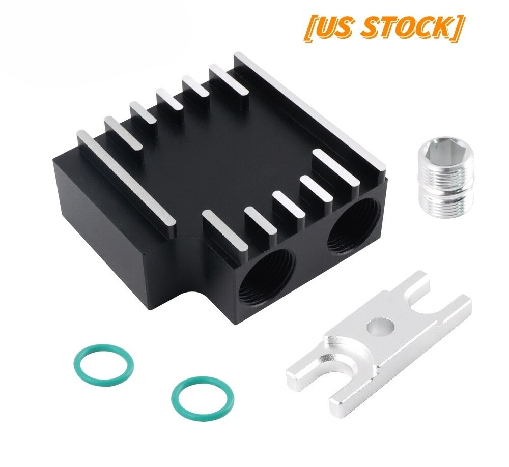 Transmission Cooler Thermal Bypass Kit + Coupler for 6.7L Cummins 68RFE 69ASRC