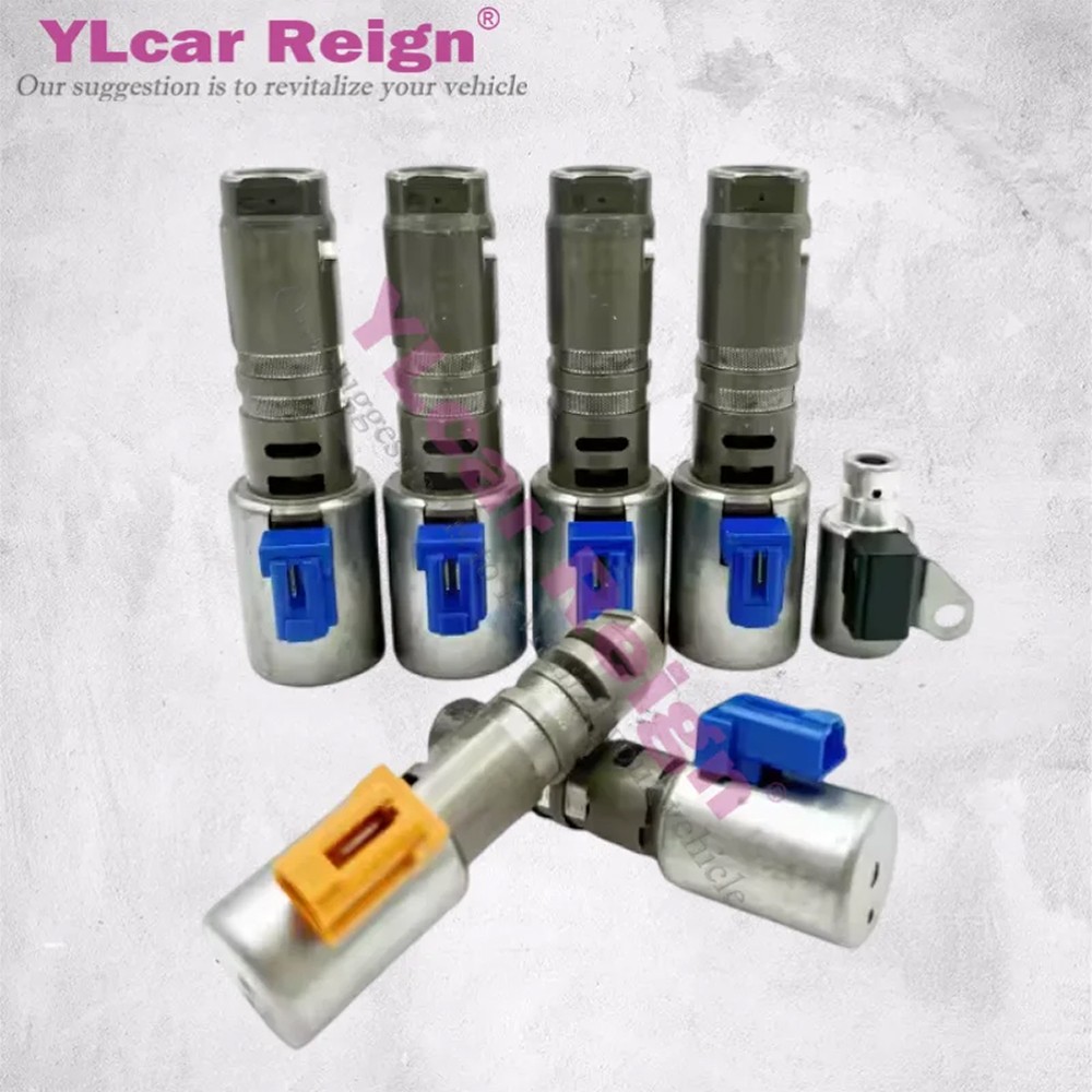 AC60F AC60E AC60 Auto Transmission 7Pcs Solenoid Valve Kit For Toyota Prado 2.2L