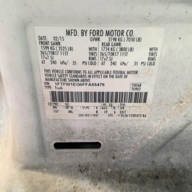 Used Automatic Transmission Flexplate fits: 2015 Ford F150 PICKUP AT 3.7 Grade A