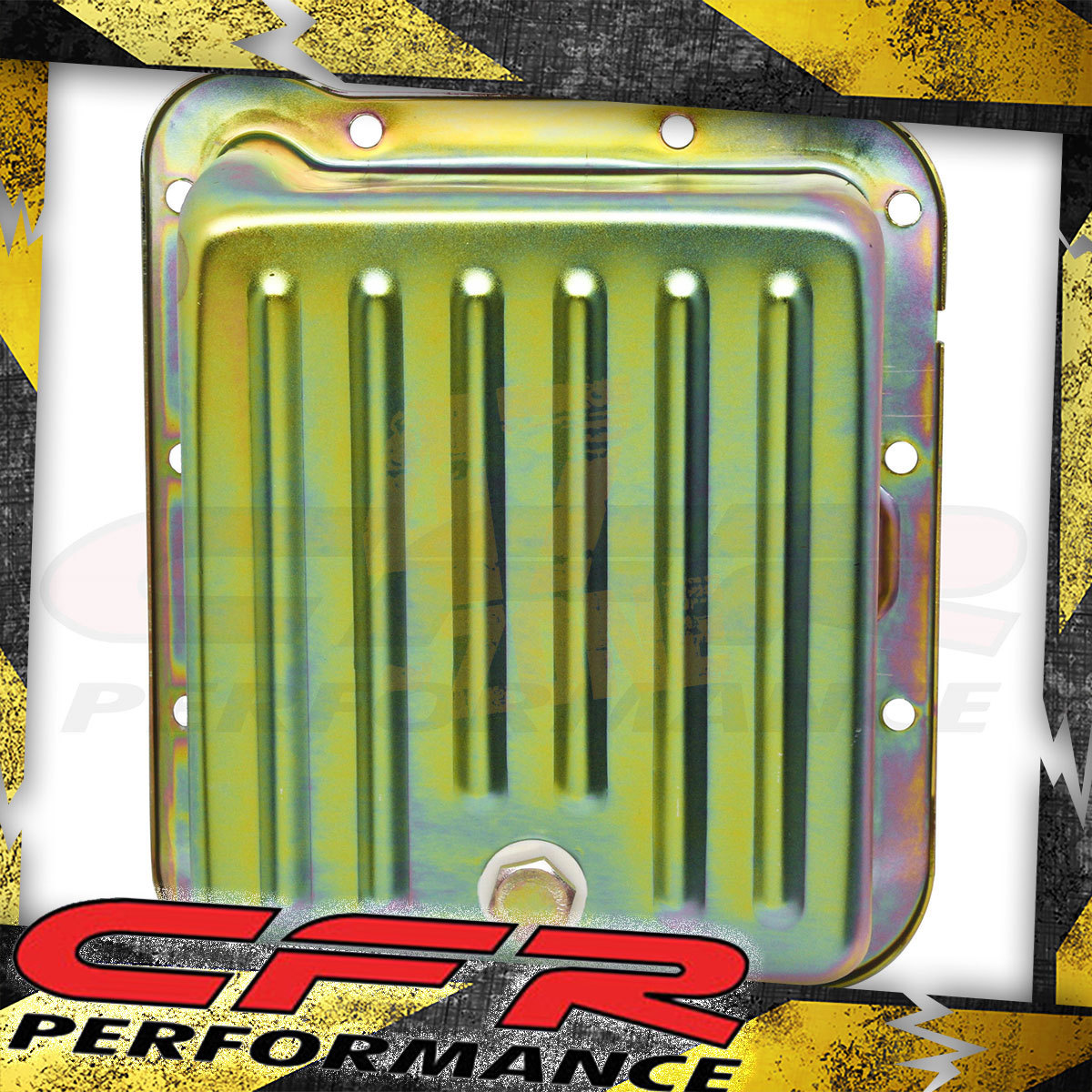 For Ford C4 STEEL Transmission Pan (Case Fill Style) (Deep Sump) – Zinc