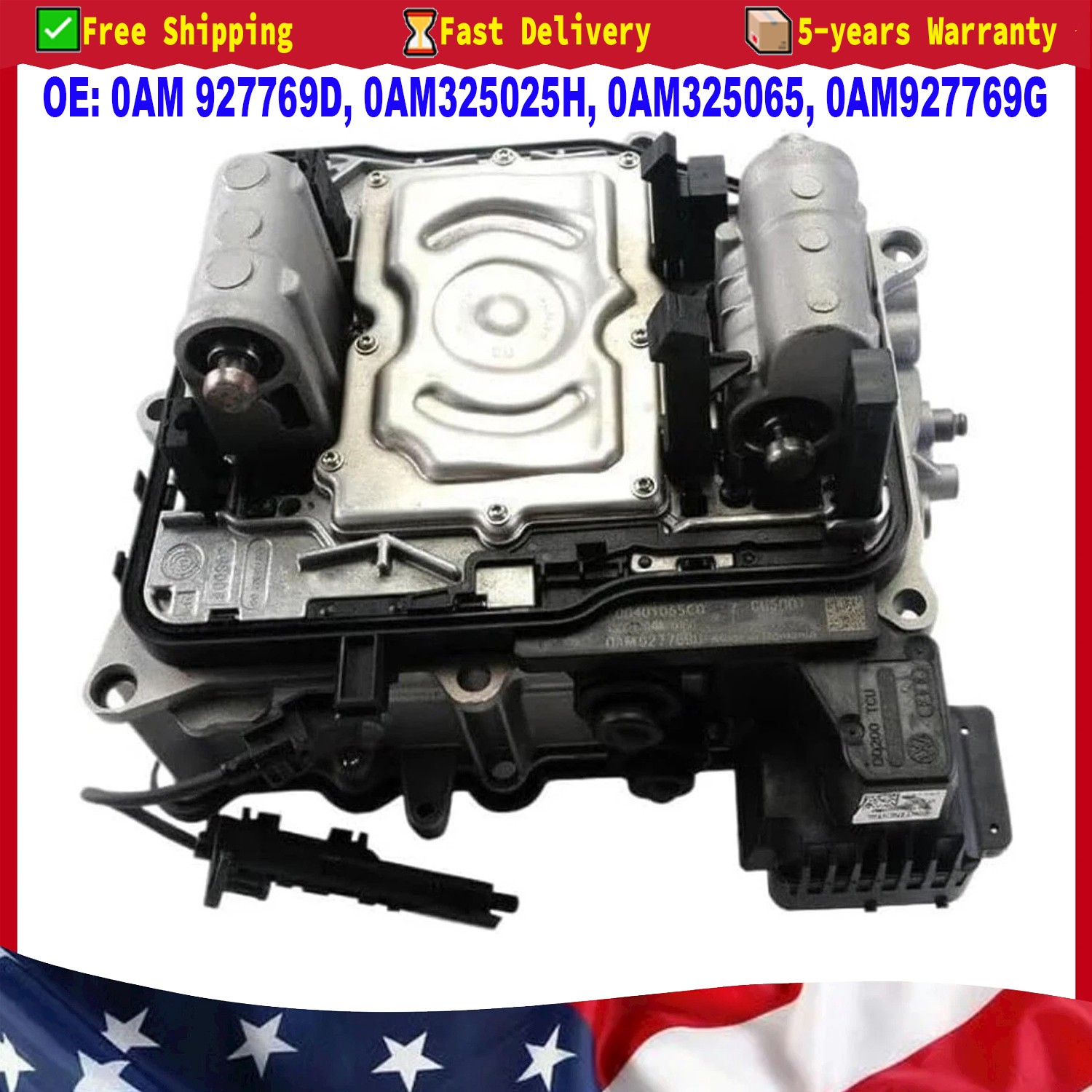 DQ200 0AM 7-Speed DSG-Mechatronic (ValveBody&TCU) For AUDI-VW SKODA (0AM927769D)