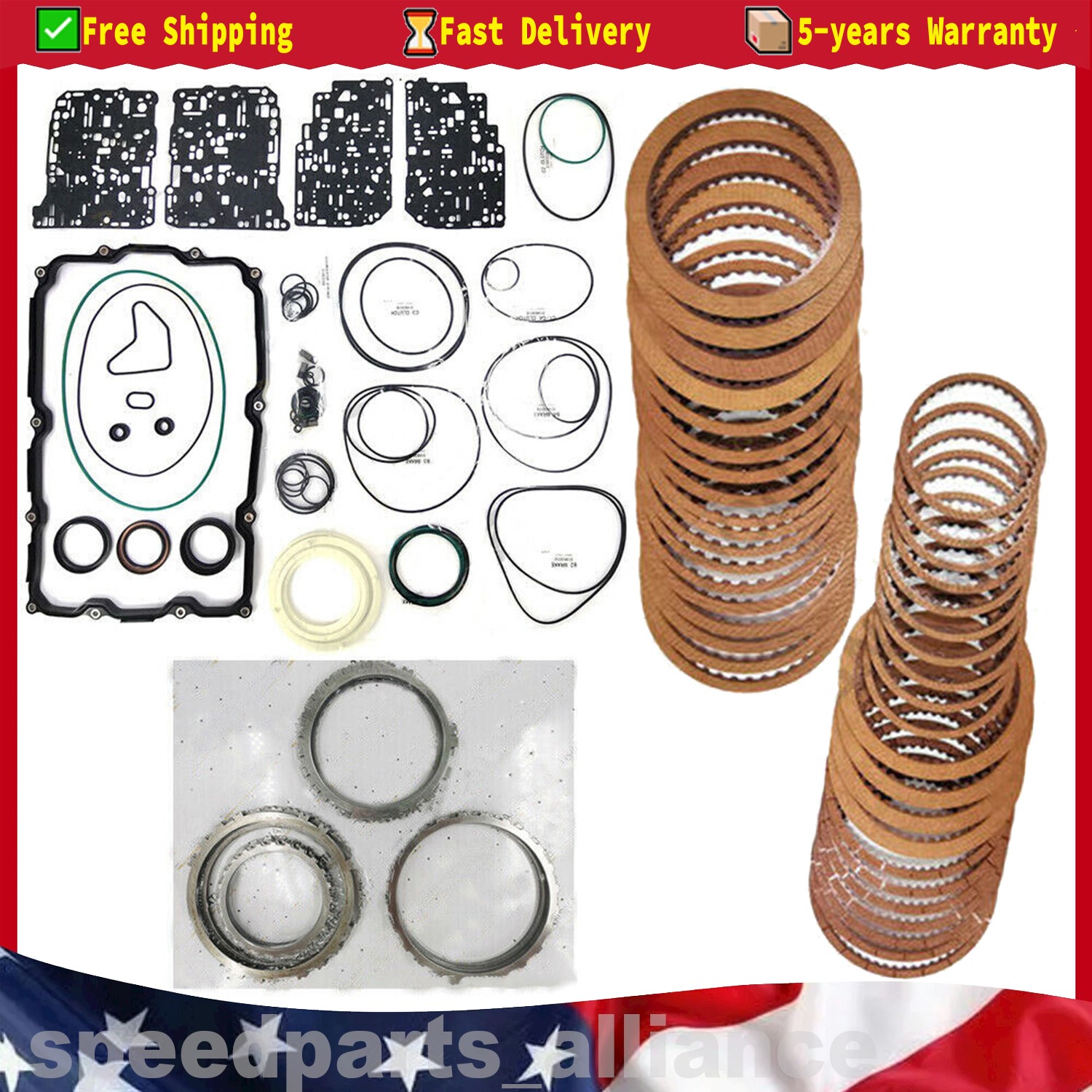 AB60E AB60F Transmission Master Rebuild Kit For LEXUS TOYOTA TUNDRA SEQUOIA 5.7L