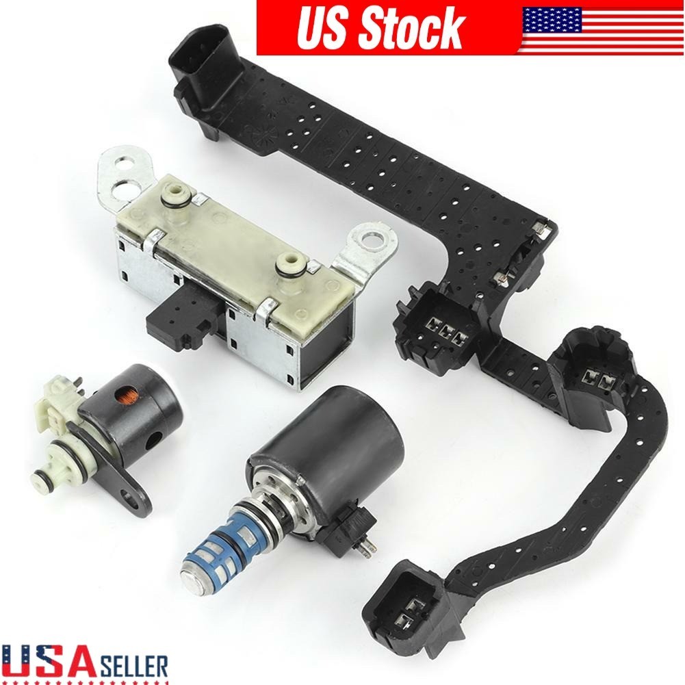 4PCS For E150 E250 E350 F150 4R70W 4R75W BT Transmission Solenoid Valve Kit