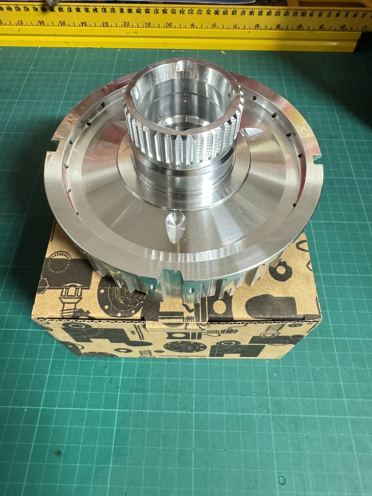 New Heavy Duty ZF 8HP55 8HP70 E-Clutch Drum(38 Splines) Billet 7075-T6