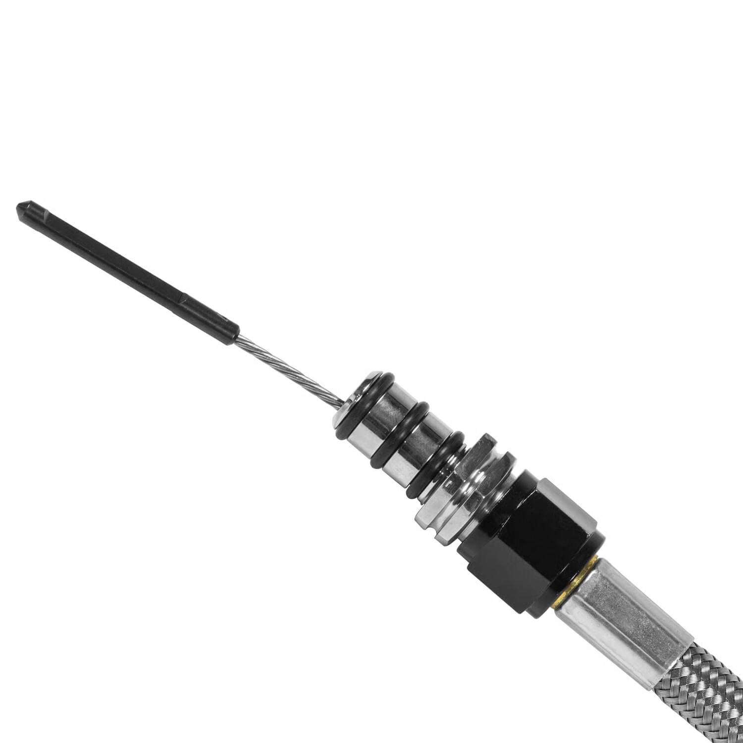 B&M 22173 Locking Transmission Dipstick – 8L90E/8L45E