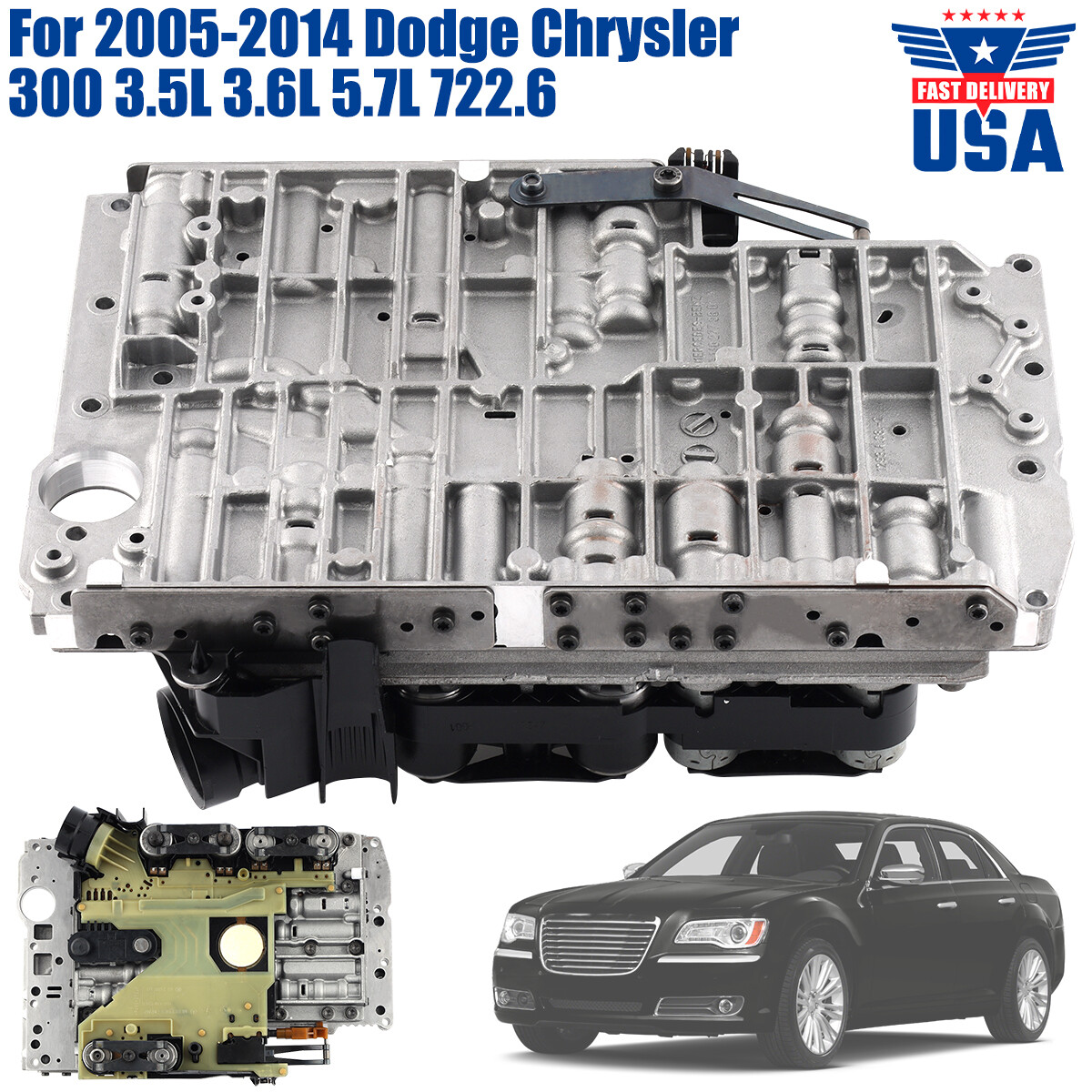 Complete Transmission Valve body For 05-14 Dodge Challenger Charger Chrysler