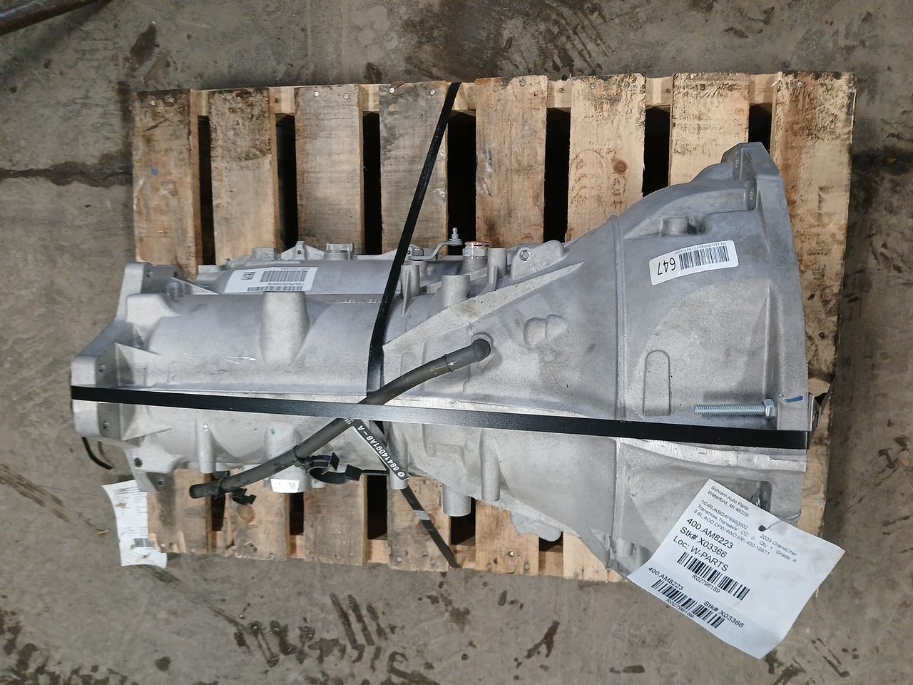 Automatic Transmission 3.6L Opt Dfw 8HP50 4WD Fits 23 GRAND CHEROKEE 2796189