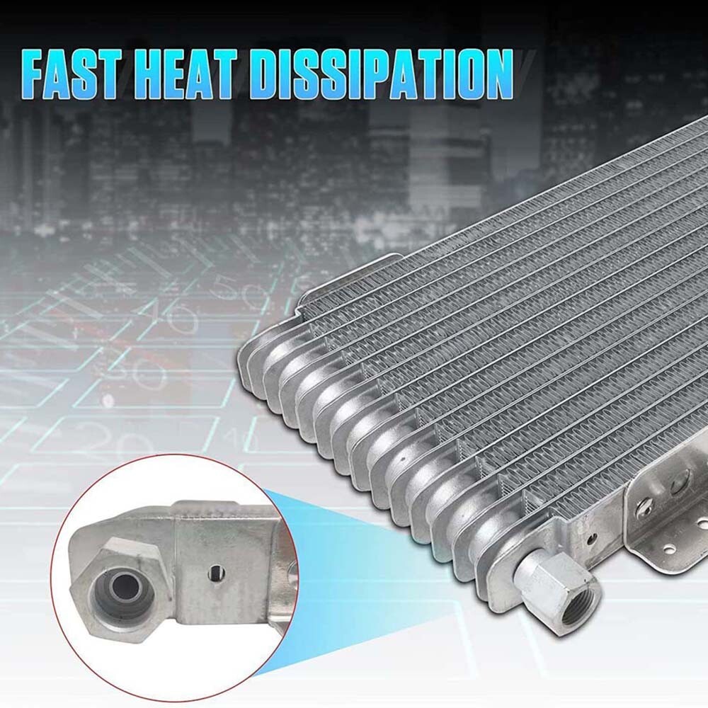 Car Transmission Oil Cooler LPD47391 Low Pressure Drop Trans Cooler 40000 GVW RV
