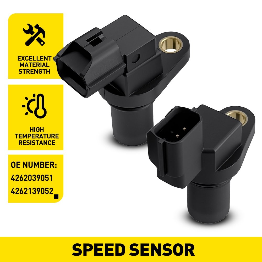 Set 2 Trans Input & Output Speed Sensor For 2001-2007 Hyundai Elantra Santa Fe