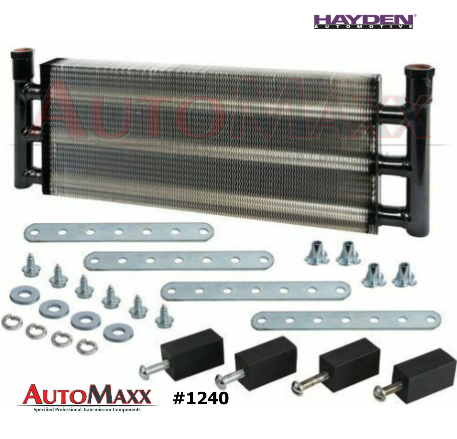 Hayden 1240 Heavy Duty Automatic Transmission Cooler 1/2 inch NPT – 12 GPM