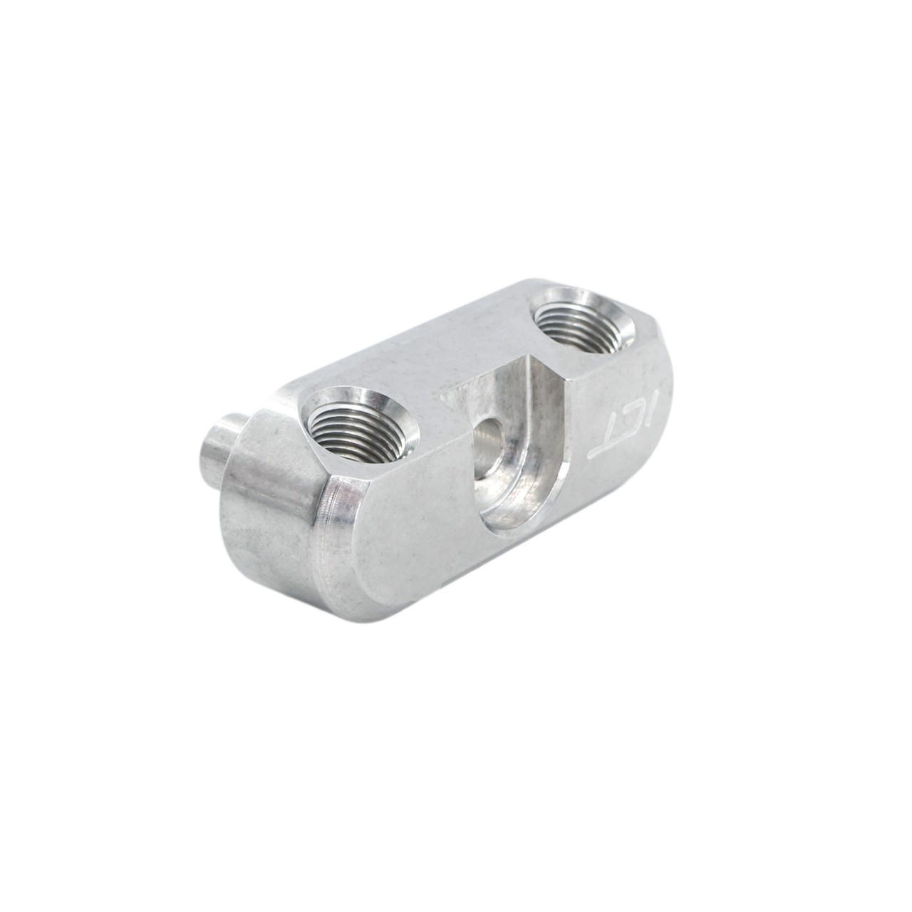 8L90E 10L90E Transmission Oil Cooler 6AN Fitting Adapter – 70 Degree Angle -6