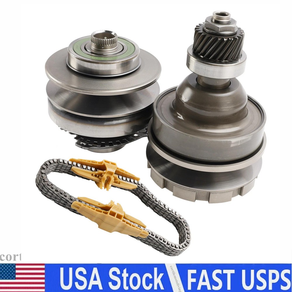 RE0F10A JF011E Transmission CVT Pulley With Belt+Chain ＆ Rebuild Kit for NISSAN