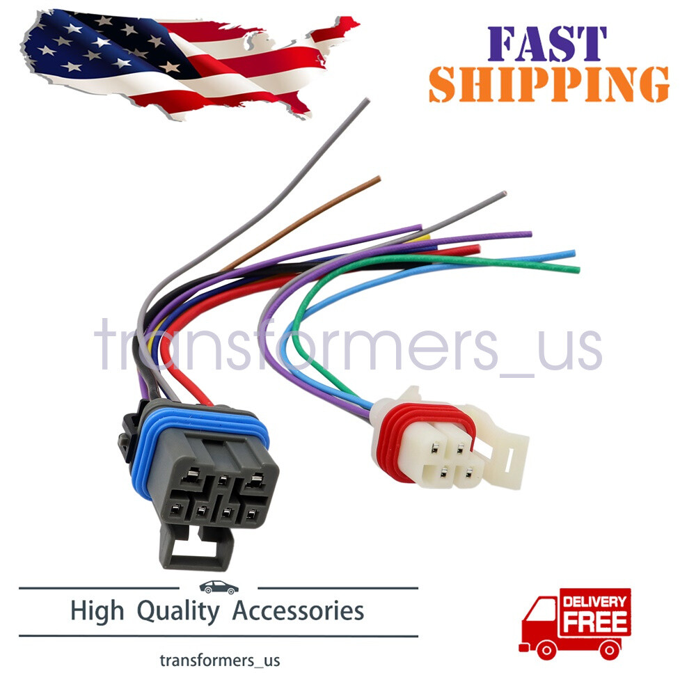 For GMC Chevy 4L60E 4L80E 4L65E Neutral Safety Switch Connector 7Pin 4Pin