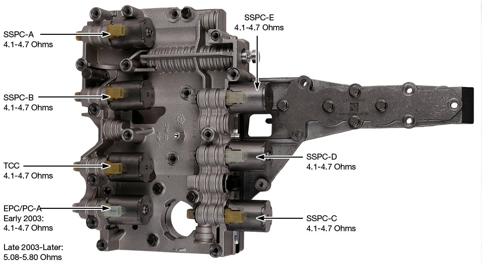 5r110w Transmission Valve Body Ford F250 F350 2005 And Up