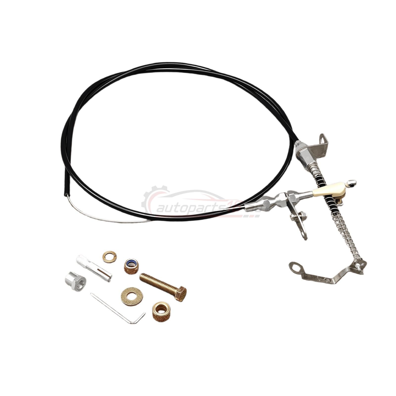 New Black Kickdown Cable Kit Fits For Ford/AOD Lokar KD-2AODU USA