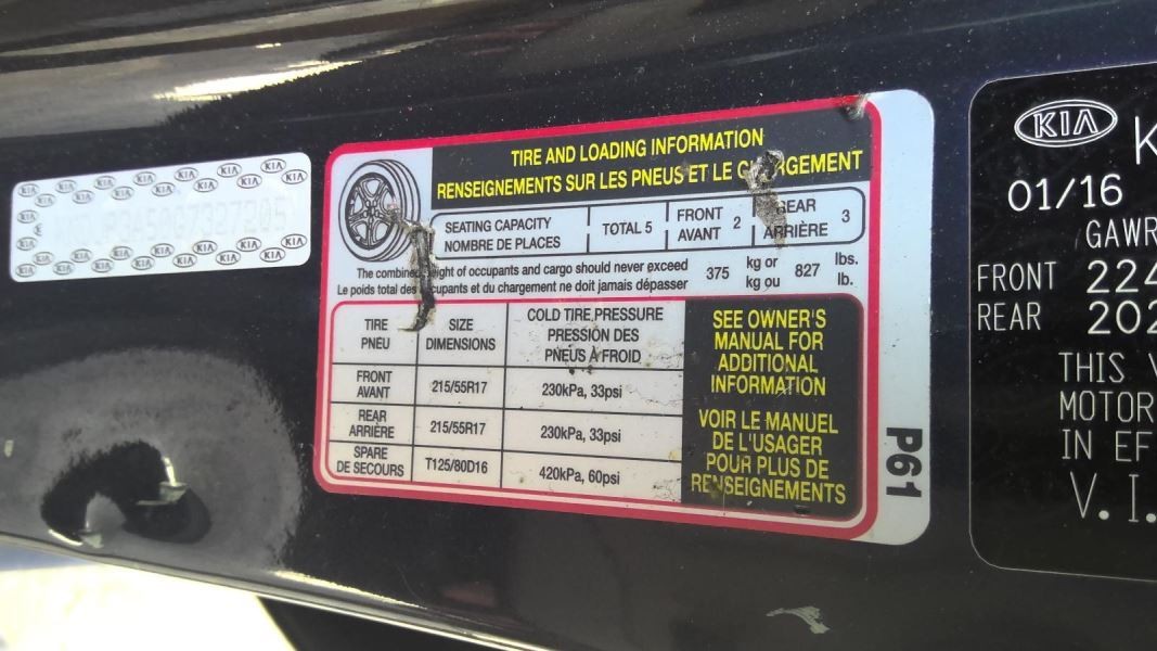 Automatic Transmission Gasoline Model 2.0L Fits 15-16 SOUL 2135330