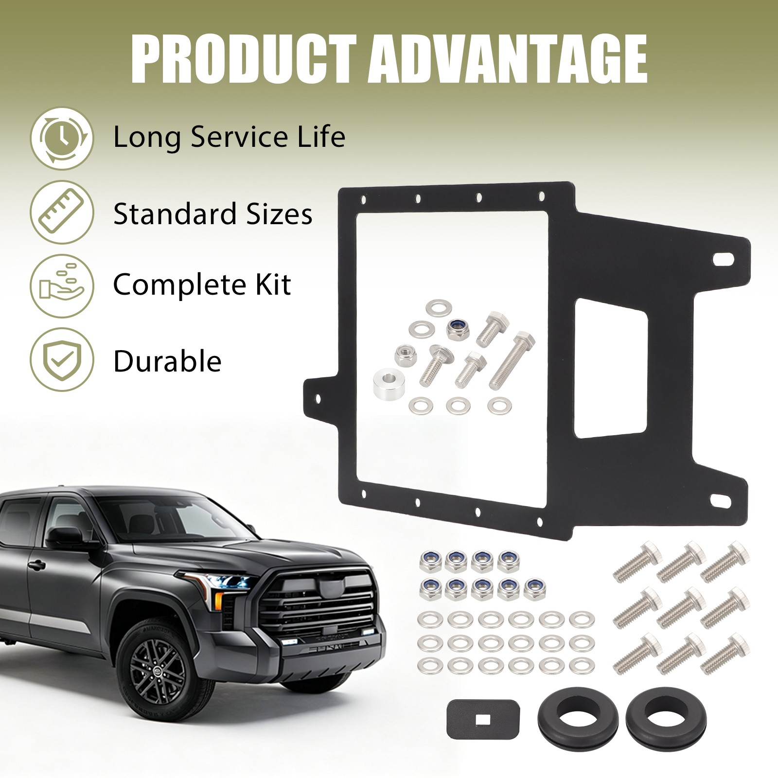 Cooling Pipe-Hard Pipe Hose Bracket Kit For 2007-21 Toyota Tundra 5.7L Automatic