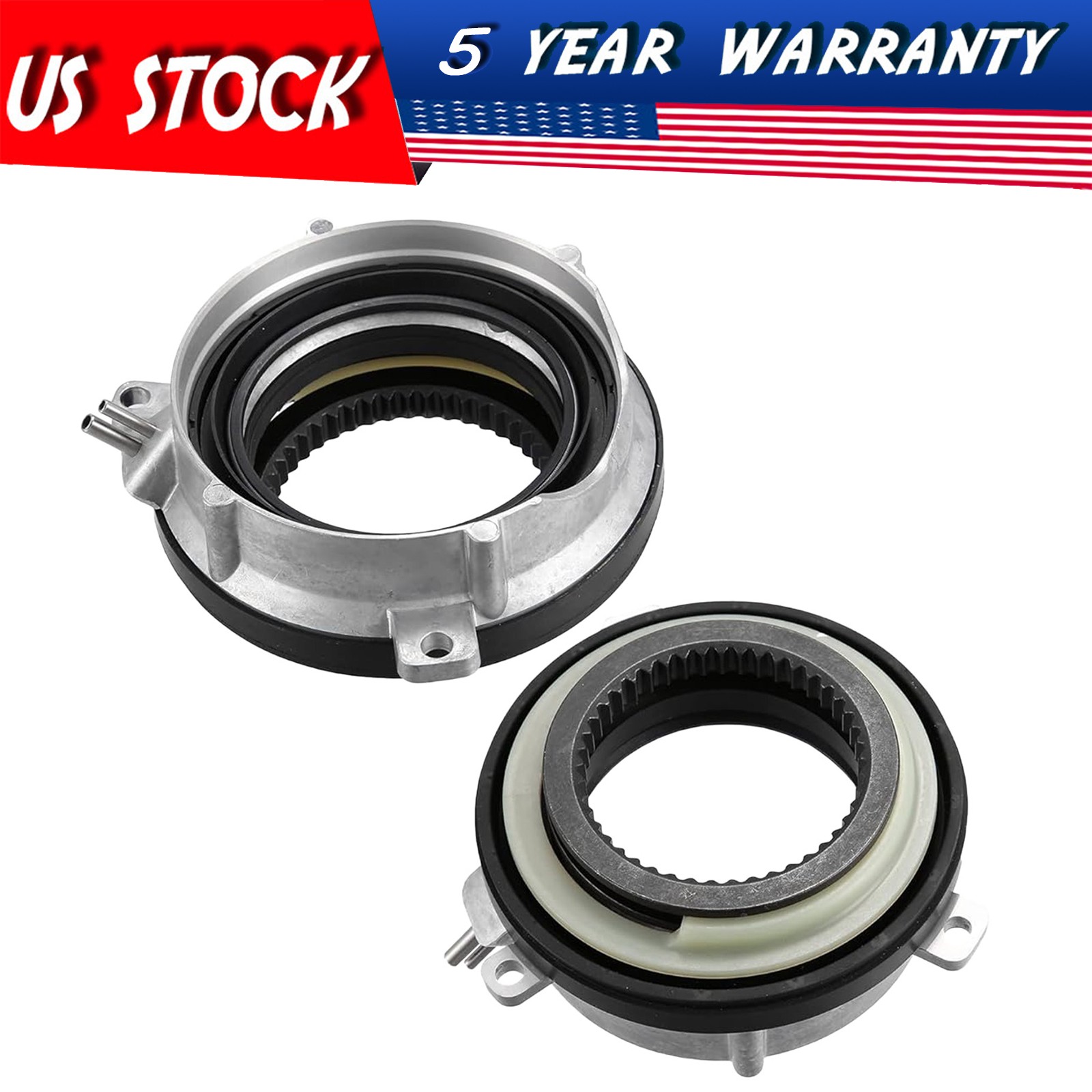 2PCS 7L1Z3C247A 4WD Front Hub Lock Locking Actuator For 04-15 Ford F150 IWE 4X4