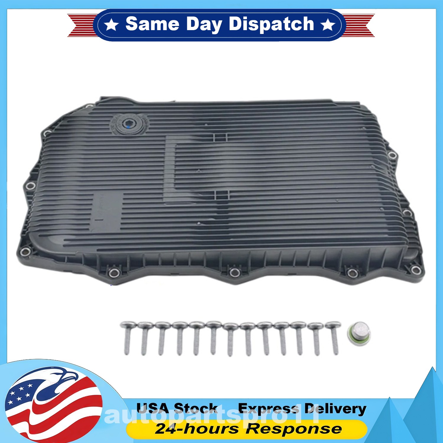 24118612901 Transmission Oil Pan Fits For Bmw 8 Speed 8HP45 8HP70 Automatic NEW