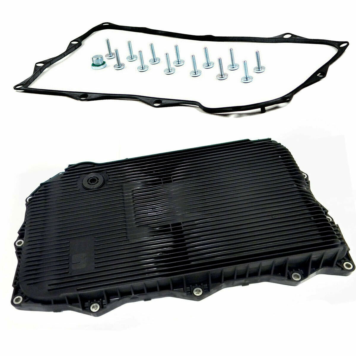 For 8 Speed BMW Automatic Transmission Oil Pan & Filter & Gasket & Bolt Kit New