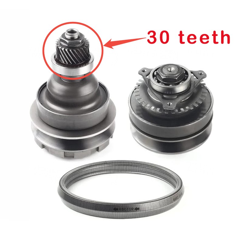 RE0F10E JF017E CVT Transmission 30T Pulley Set & Chain Belt For Nissan