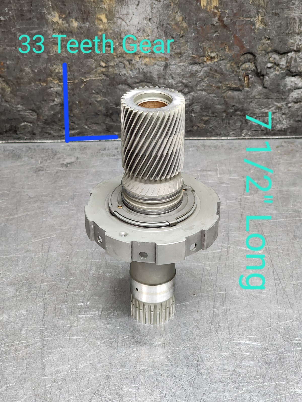 A43 A43D A43DL A43DE TRANSMISSION SUN GEAR HUB AND SPRAG 33 TEETH GEAR & 7 1/2″