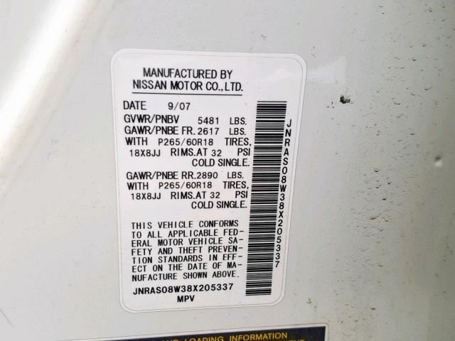 Transfer Case Automatic Transmission Fits 03-08 INFINITI FX SERIES 2243751