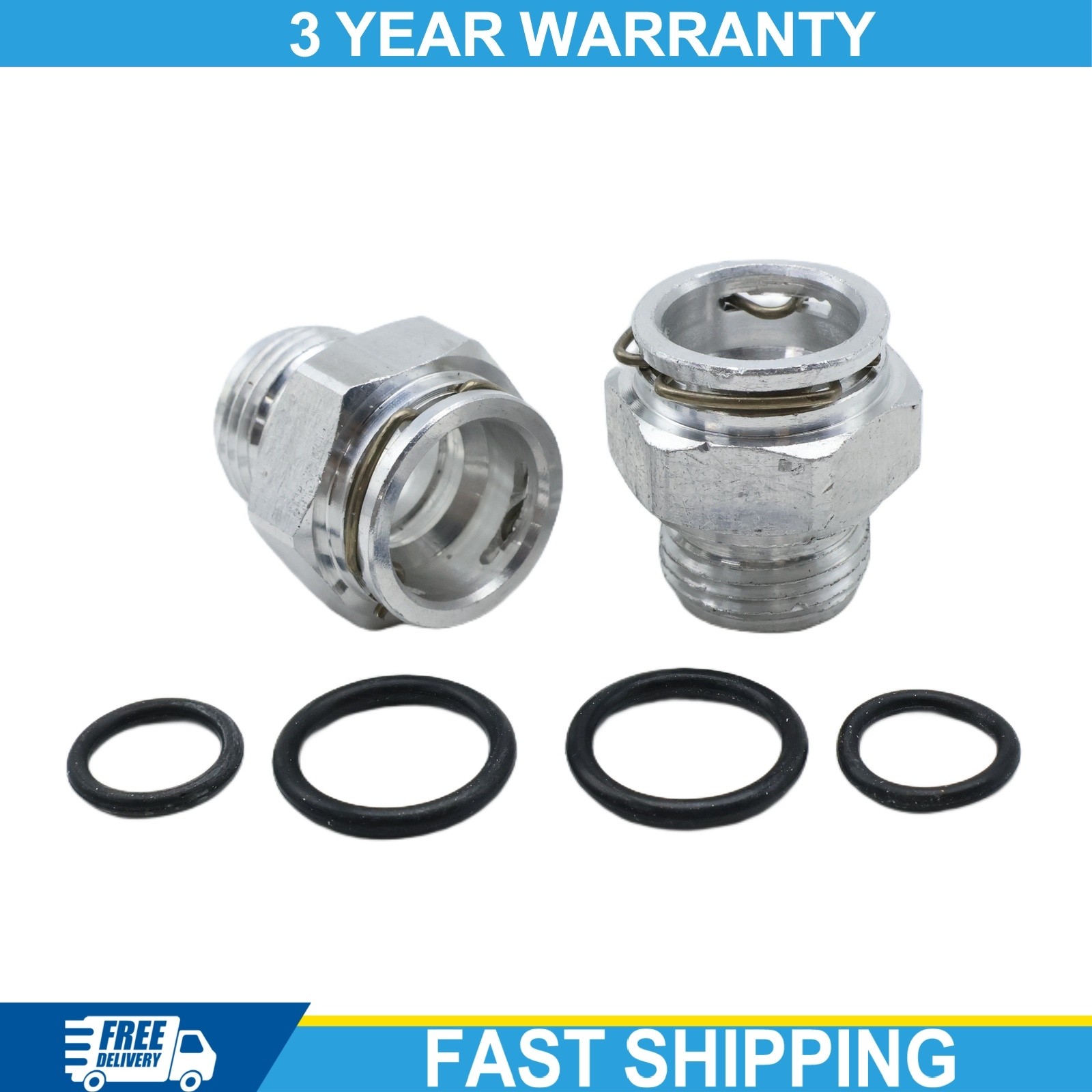 Transmission Oil Cooler Line Quick Connector Adapter Fits Ram Jeep 52108844AA