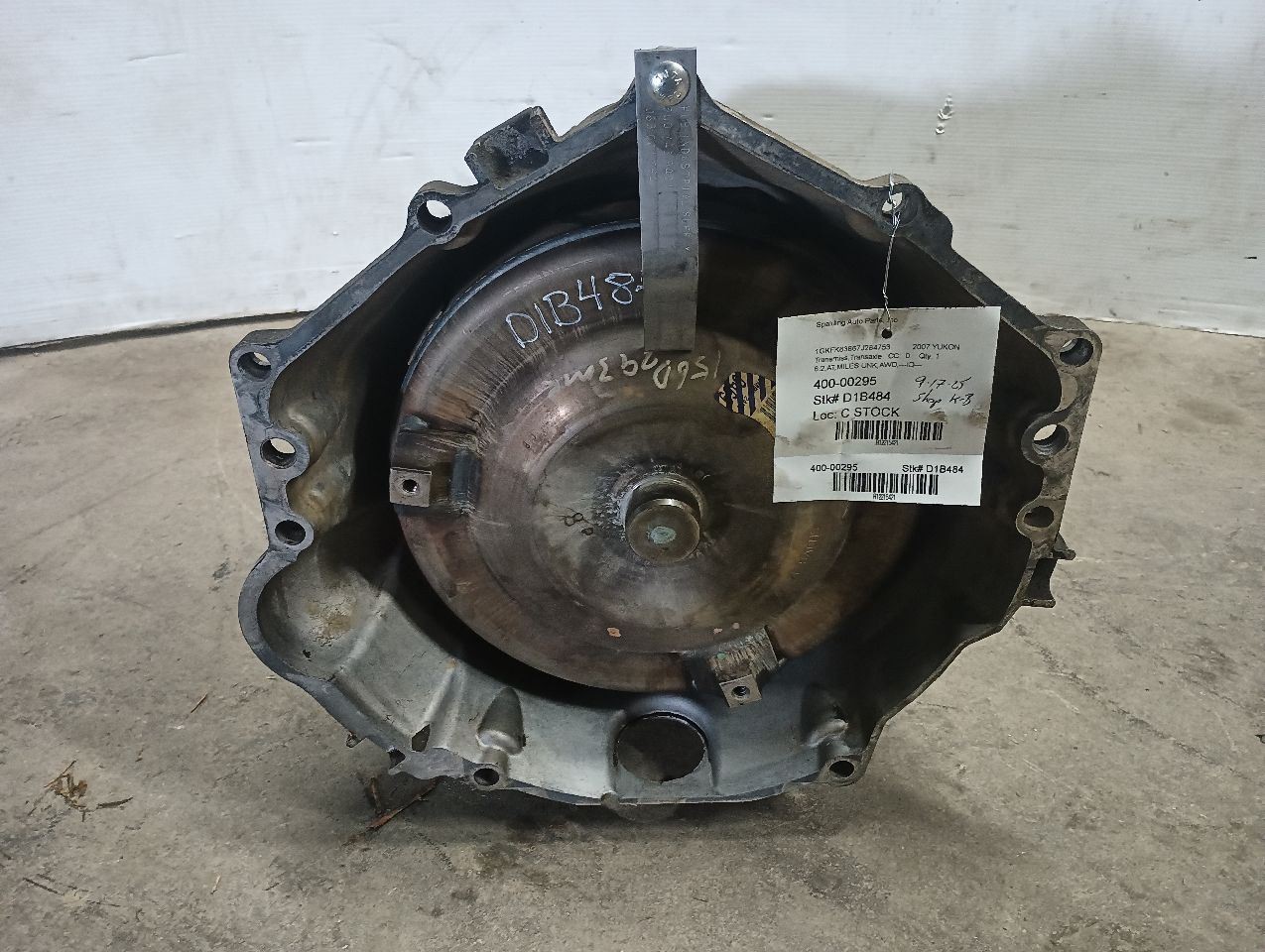 6L80E Automatic Transmission from 2007 GMC Yukon 6.2L AWD 12215421