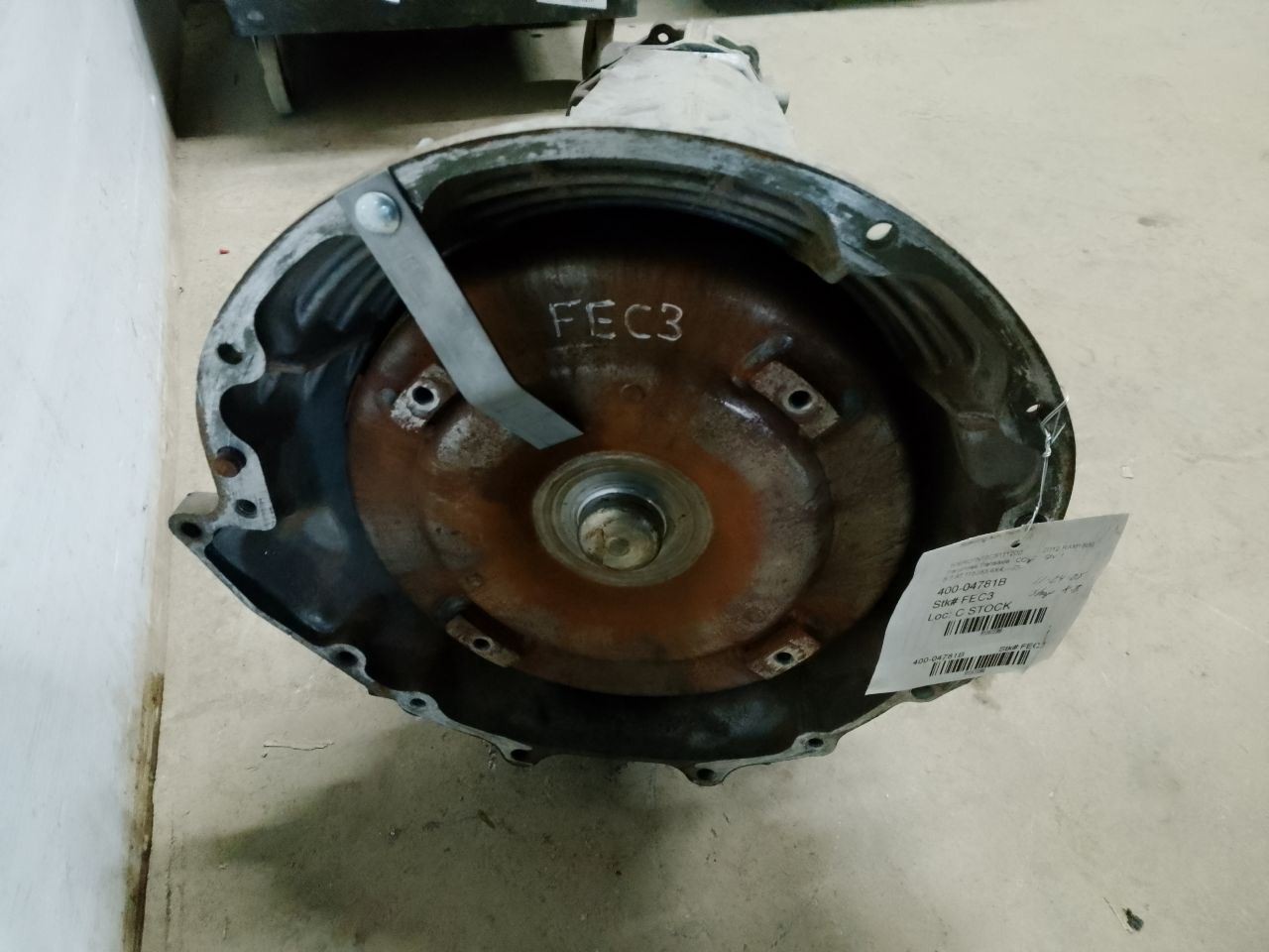 115K Miles 45RFE Automatic Transmission From 2012 5.7L Ram 1500 4X4 12472389