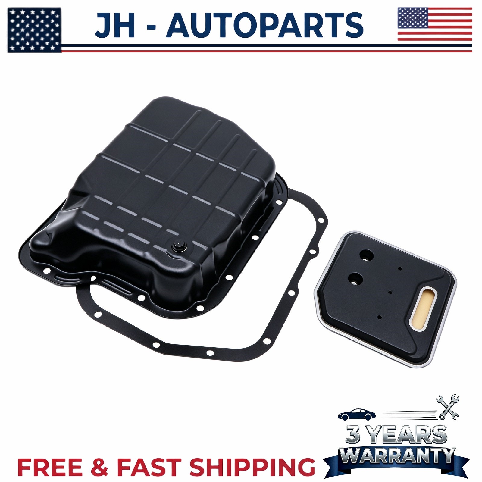 Fit Dodge Ram 1500 Durango Jeep Trans Oil Pan Gasket Filter Maintenance Kit