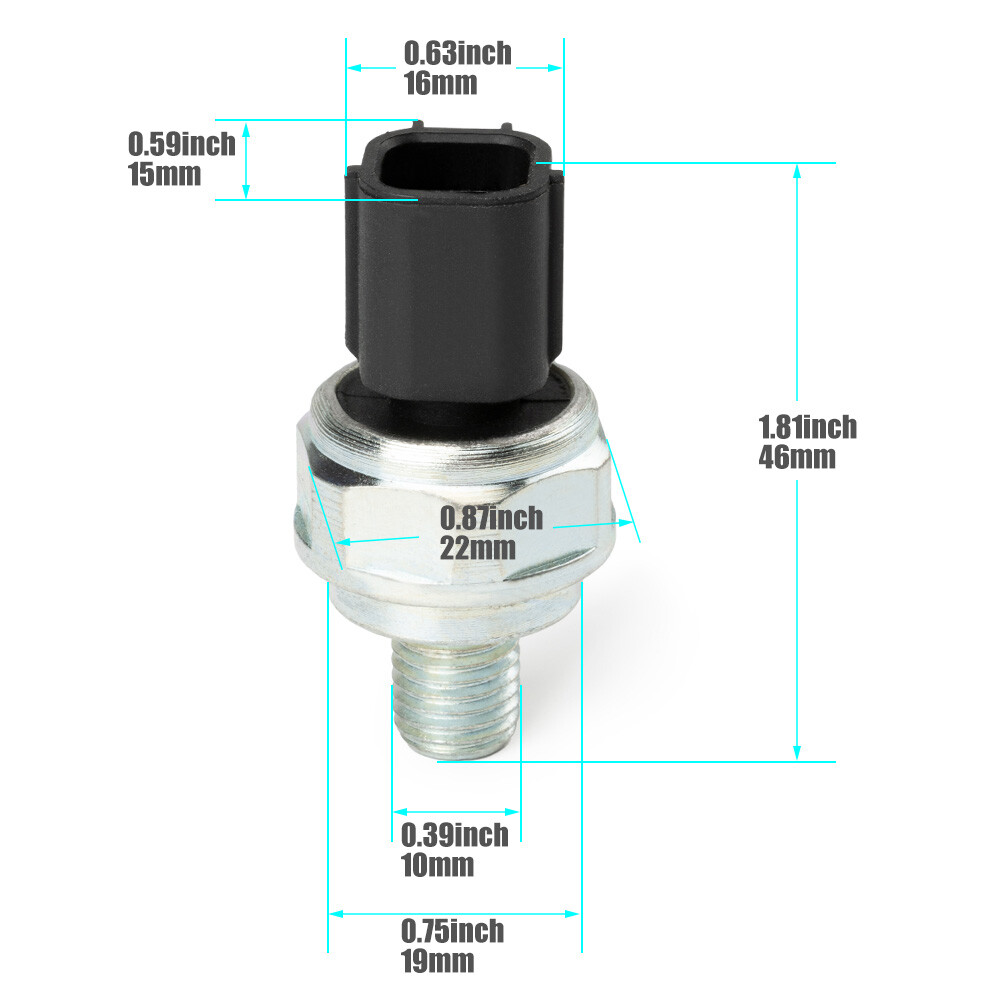 2pcs Automatic Transmission 3rd Gear Oil Pressure Sensor For Honda 28610-RKE-004