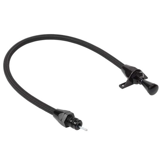 Lokar XTD-36L80FM Midnight Series Hi-Tech Trans Dipstick, 6L80E/6L90E