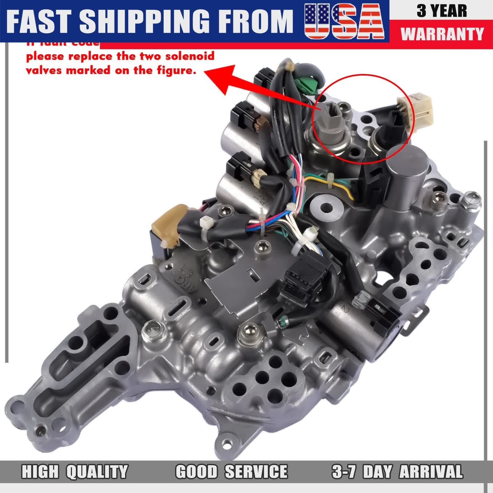 For Nissan Pathfinder 3.5L 2012-2018 Valve Body w/ Shift Solenoids JF017E CVT