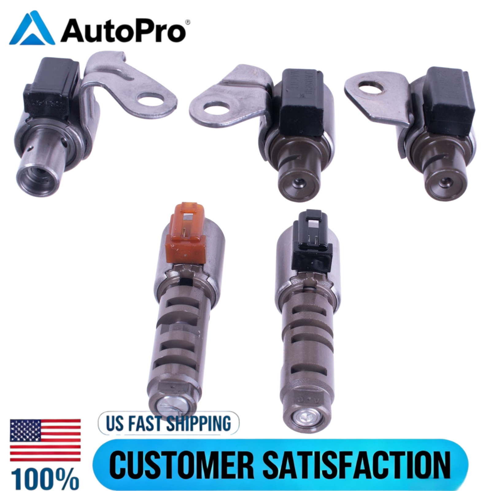 5pcs Set Transimission Solenoid Kit Fit For Toyota Corolla U340E U341E U341F CTV