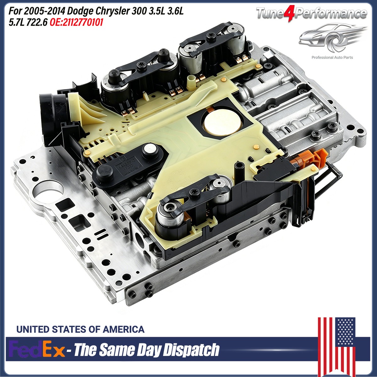 722.6 Transmission Valve Body W/Conductor Plate For Chrysler 300 Dodge Charger .