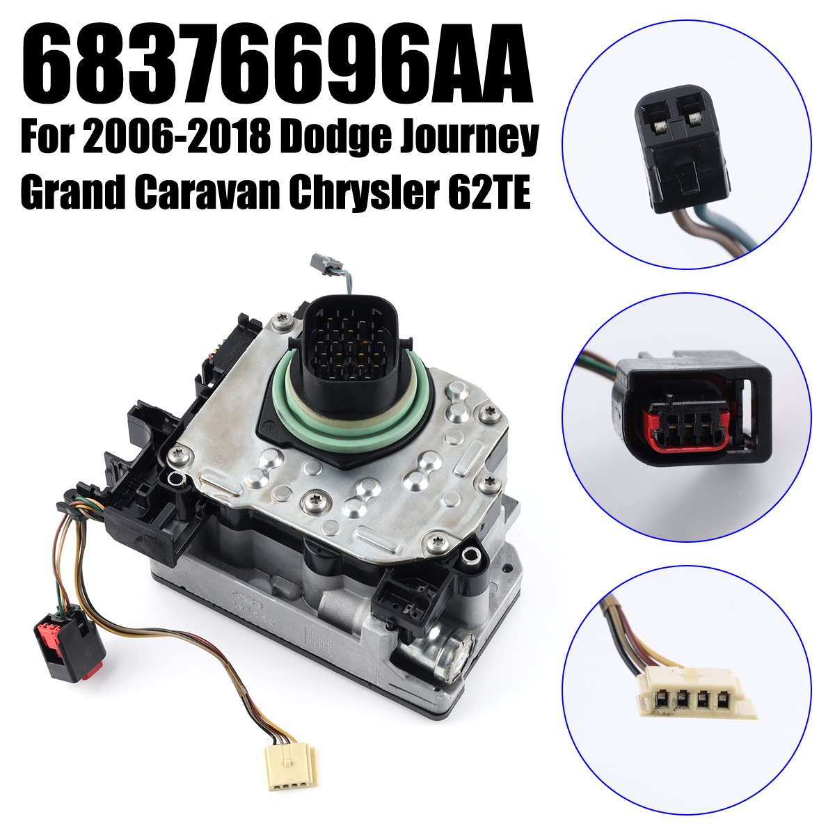 62TE TRANSMISSION VALVE BODY AND SOLENOID PACK 2007-UP FOR DODGE CHRYSLER