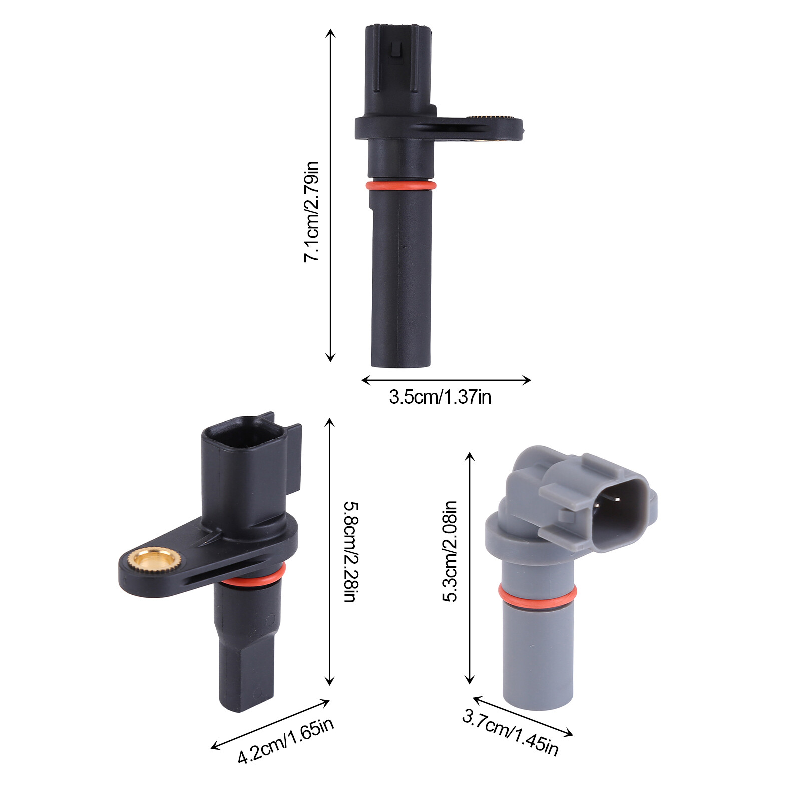 3x DPS6 6DCT250 Transmission Speed Sensor Set kit For Ford Focus Fiesta