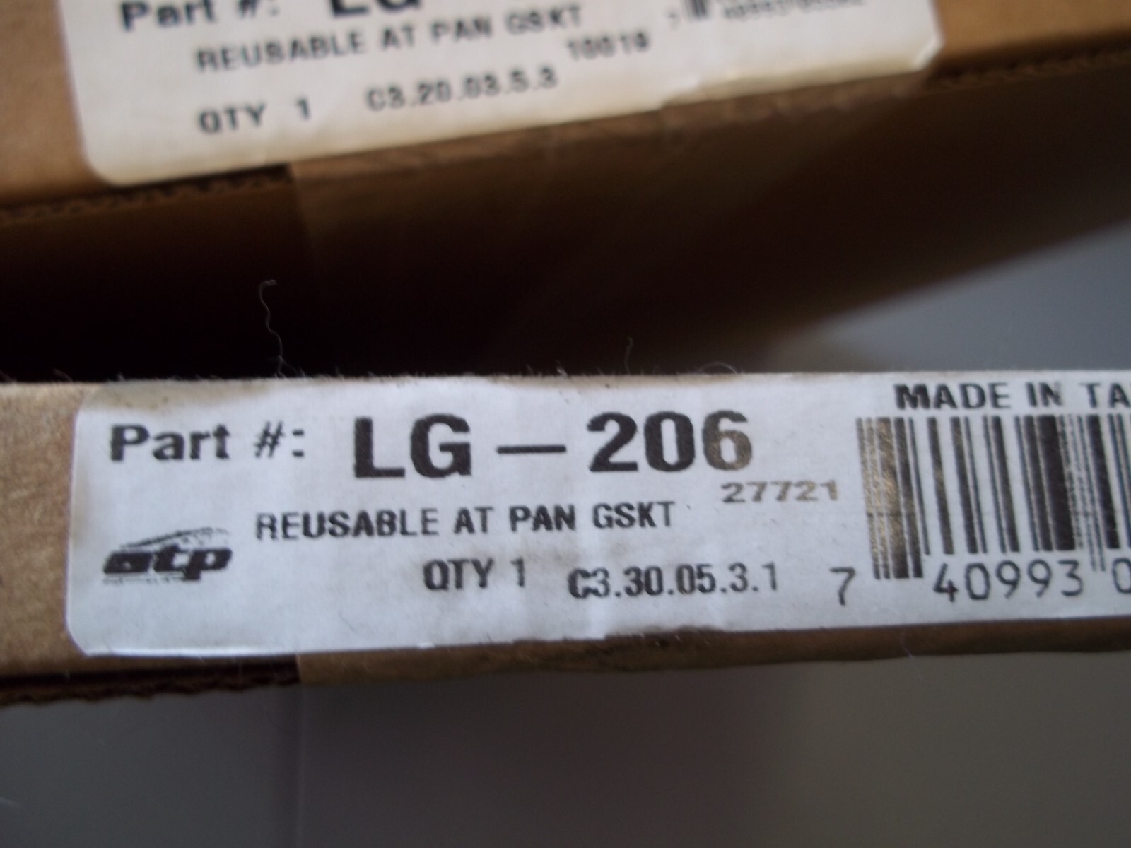 ATP Professional Auto Parts LG206 Automatic Transmission Oil Pan Gasket