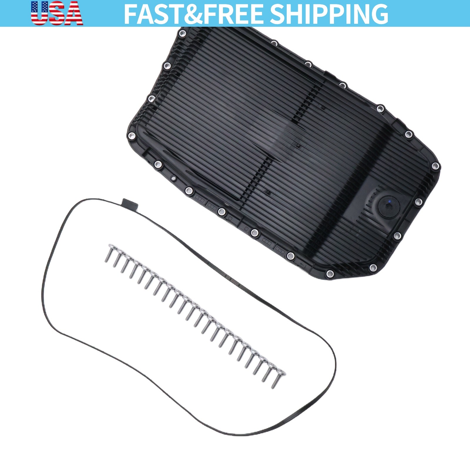 LR007474 Trans Oil Pan Kit Filter Assembly For Jaguar XJ XJ8 2004-2012