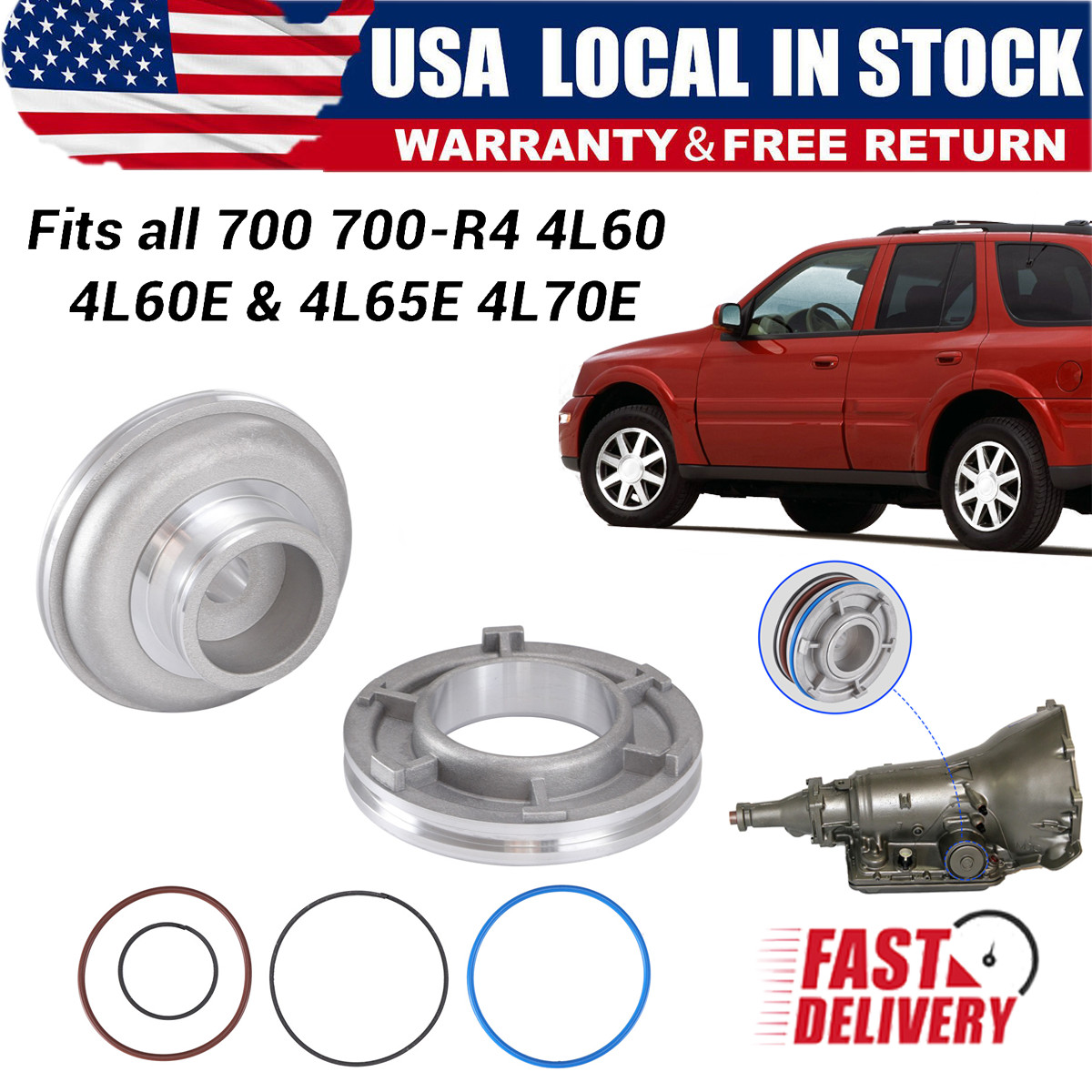 Replacement Corvette Servo Kit A74905BK TH700R4 4L60E 4L65E 2-4 Band US Stock