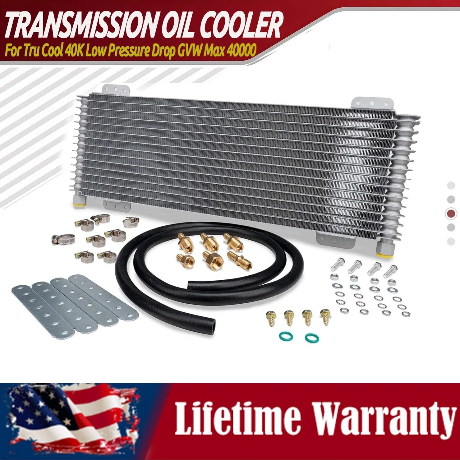Tru Cool 40K Transmission Cooler Transmission Oil Cooler GVW Max 40,000 LPD47391