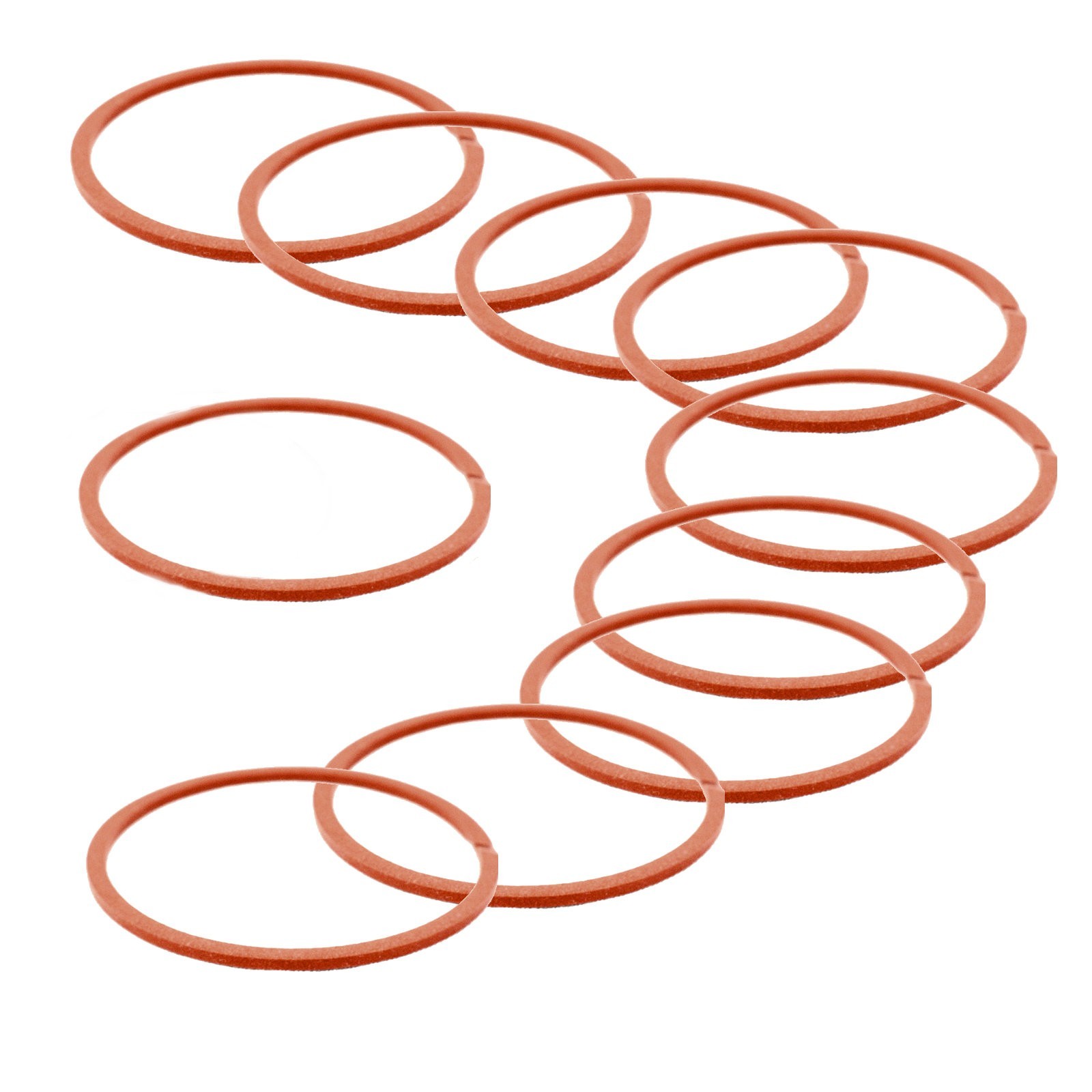 TH400 4L80E Pump Stator & Center Support Teflon Scarf Cut Rings 1964-up (10 pcs)