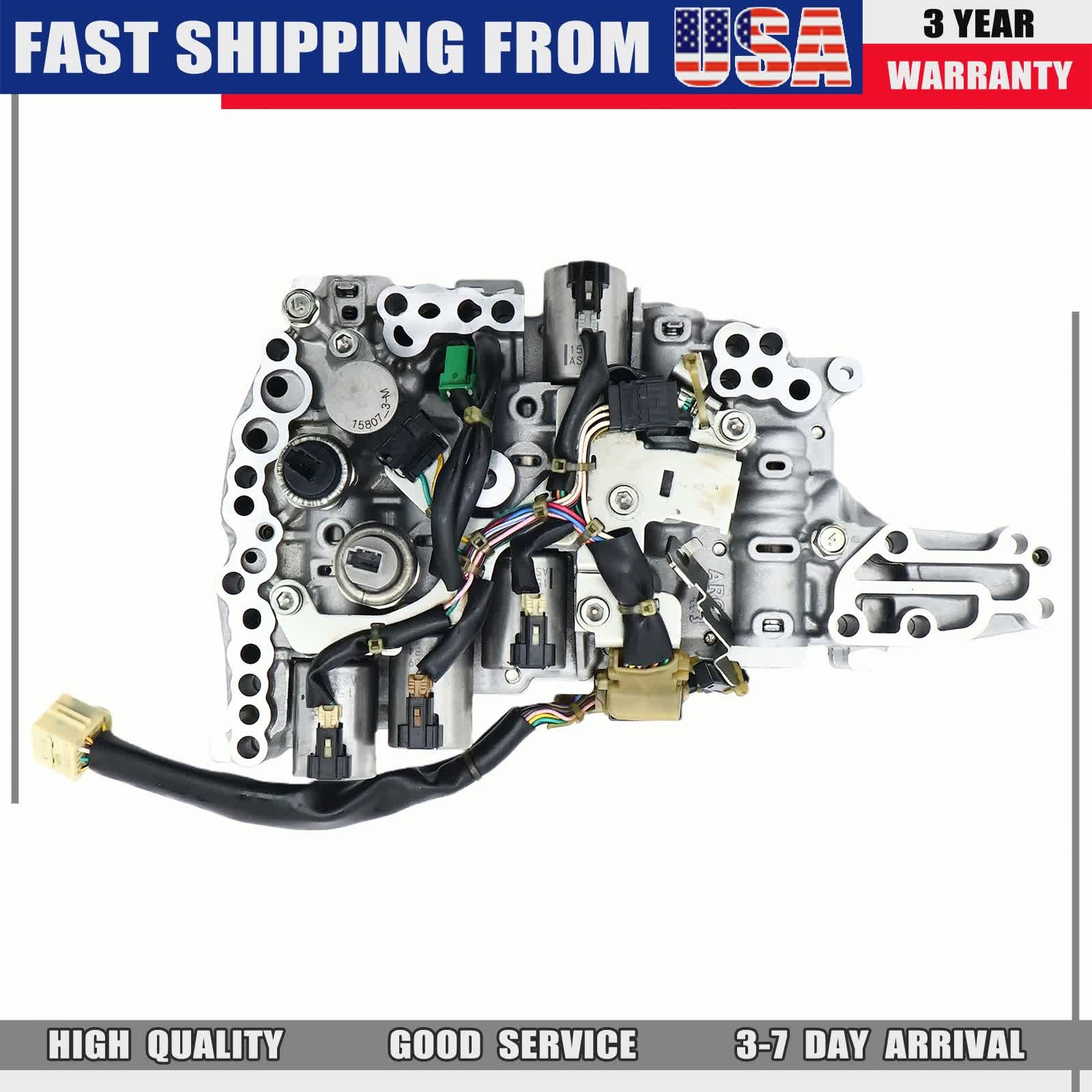 For Nissan Pathfinder 3.5L 2012-2018 Valve Body w/ Shift Solenoids JF017E CVT