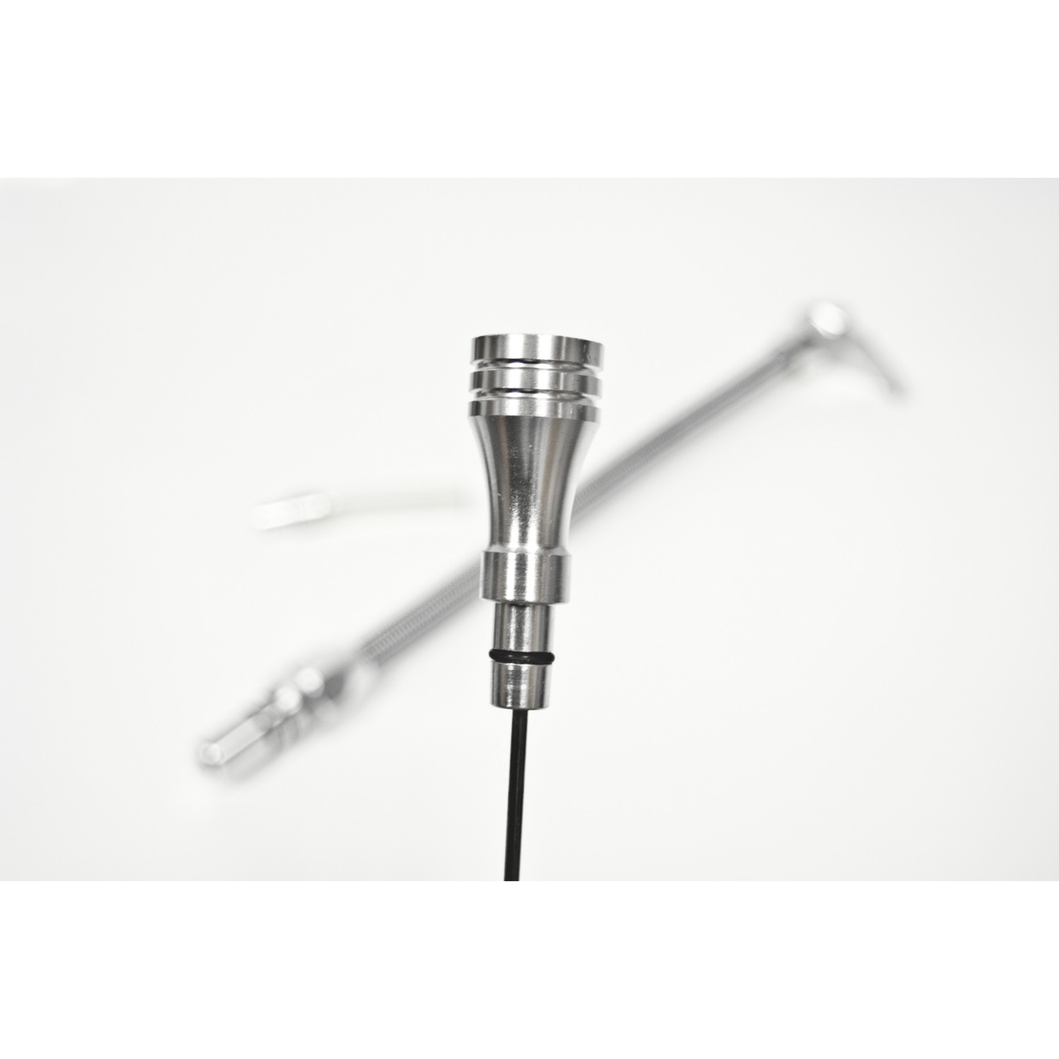 22166 B&M Auto Transmission Dipstick & Tube – Billet Aluminum/Stainless Steel