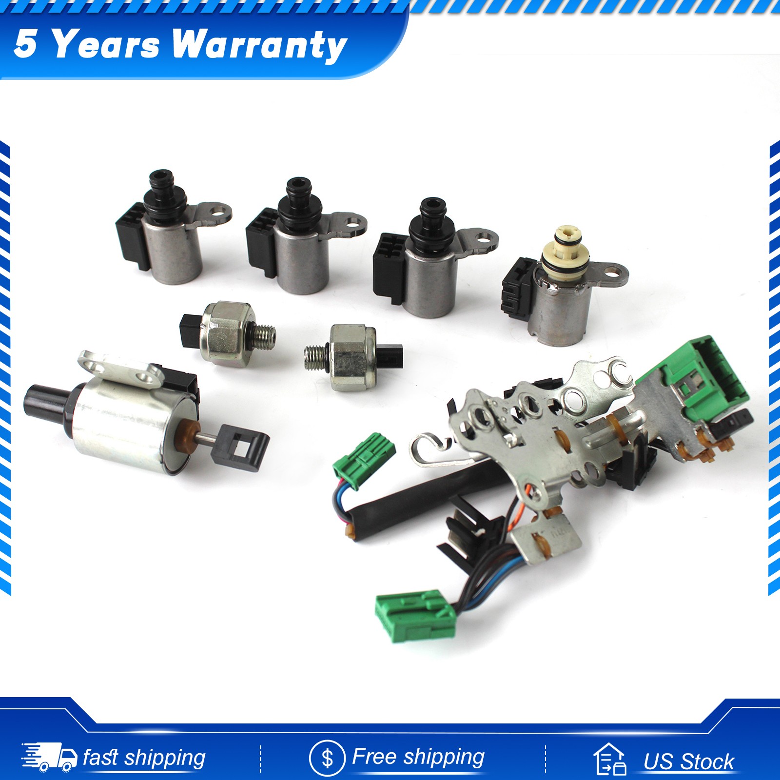 JF010E/RE0F09A/9B CVT Transmission Solenoid Kit For Altima Nissan Quest Murano