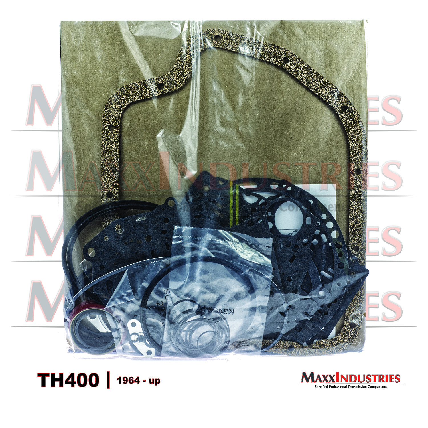 TH400 Turbo Performance Alto Red Kolene Master Rebuild Kit w/Band Bushings Mod