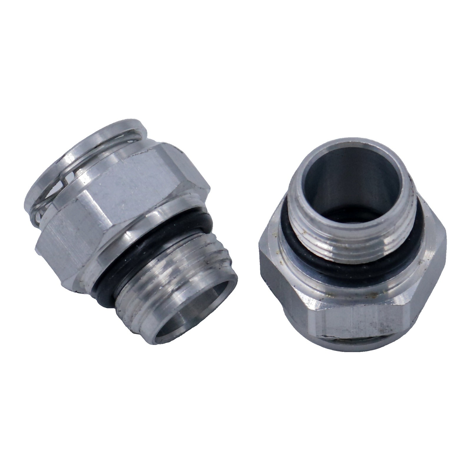 2Pcs Transmission Oil Cooler Line Quick Connector For Ram Chrysler Jeep Wrangler