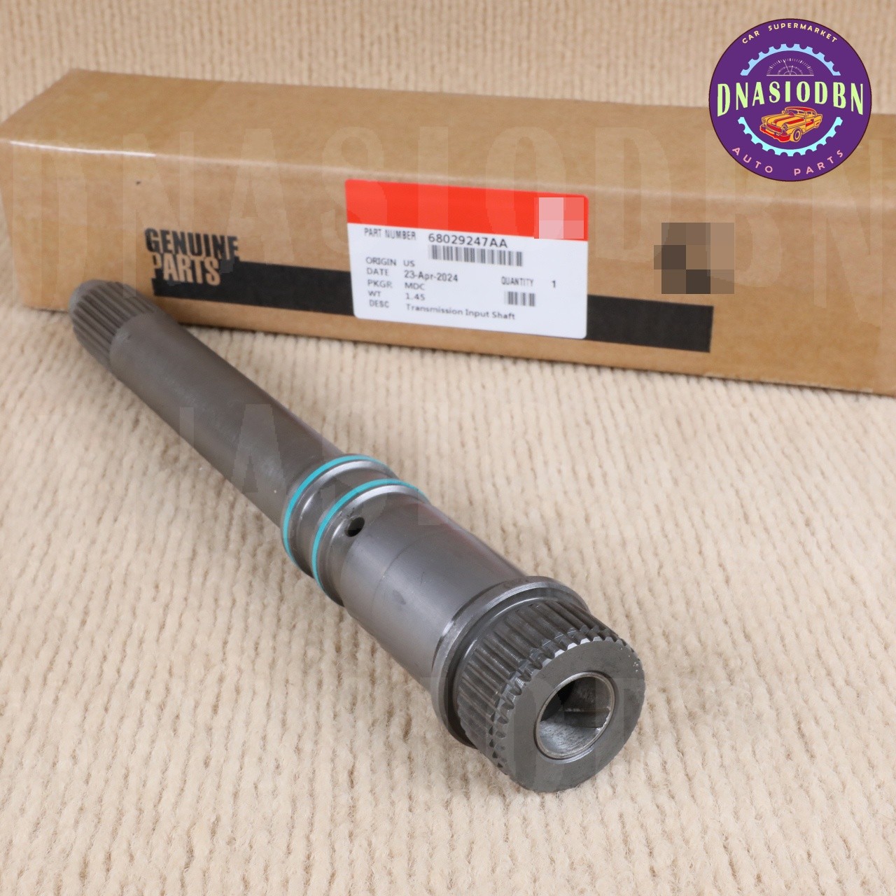 68RFE Input Shaft 300M Billet Sonnax For Dodge 6.7L Cummins Diesel 68029247AA
