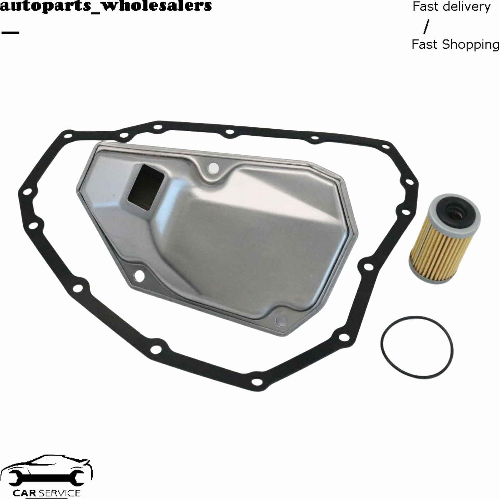 CVT Transmission Oil Filters Pan Gasket JF015E RE0F11A For NISSAN Sentra Versa